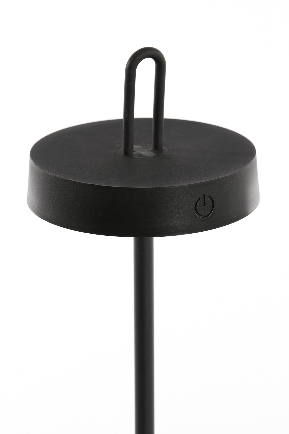 Sleek Black LED Table Lamp Ø13x47 cm - Ampeha Series
