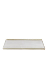 Lustrous Gold Decorative Dish 39.5x39.5x1.5 cm