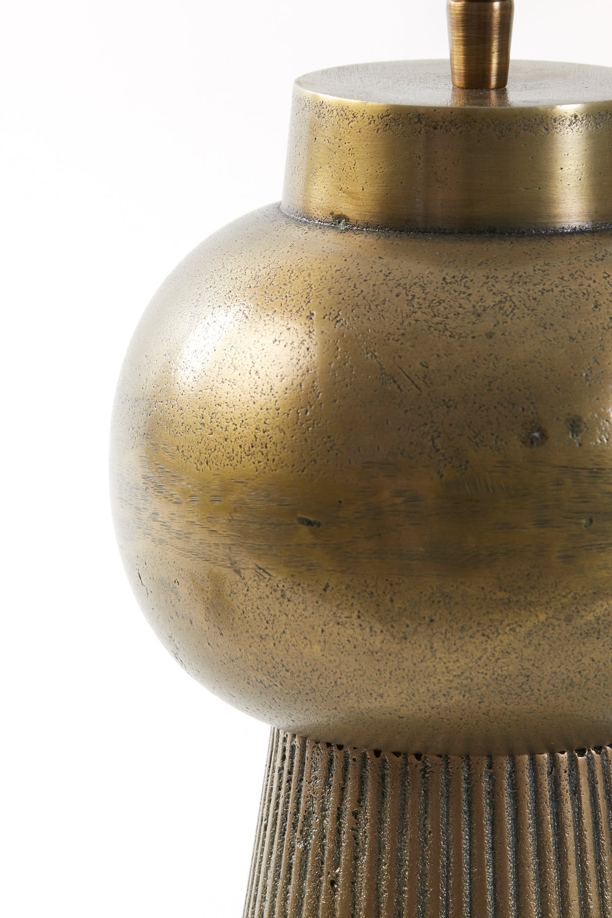 Antique Bronze Shaka Lamp Base Ø20x42 cm