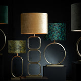 Elegant 69 cm Light Gold Lutika Lamp Base