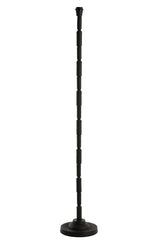 Elegant Matte Black Kabati Floor Lamp 147cm