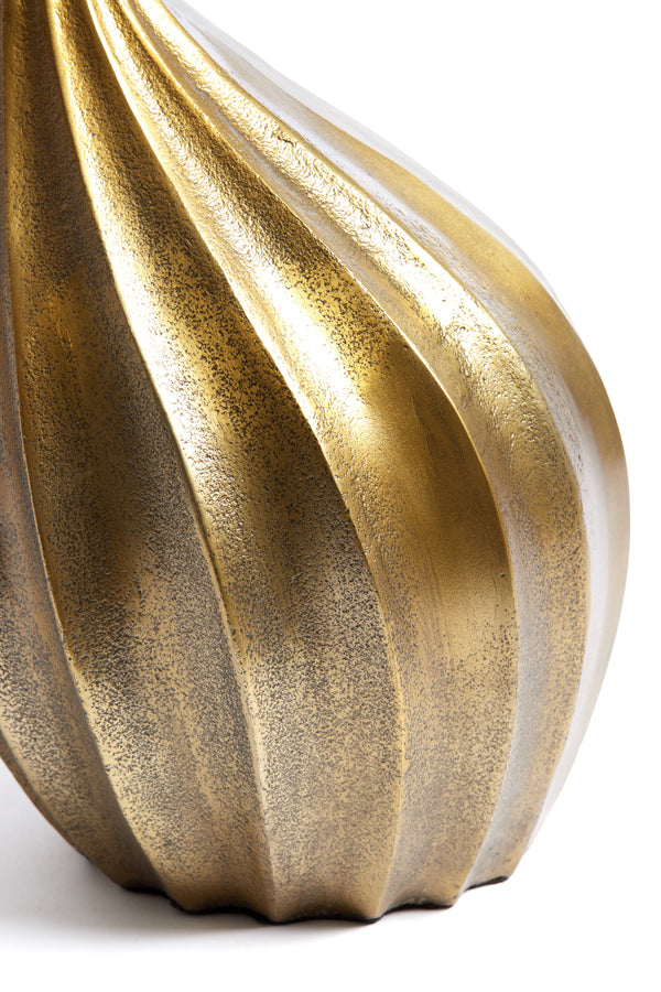 Antique Bronze Nyoko Vase, 19x19x38 cm, Decorative Style