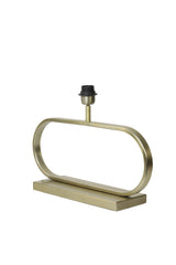 Jamiro Light Gold Elegance: Sculptural Lamp Base 47 x 13 x 27 cm