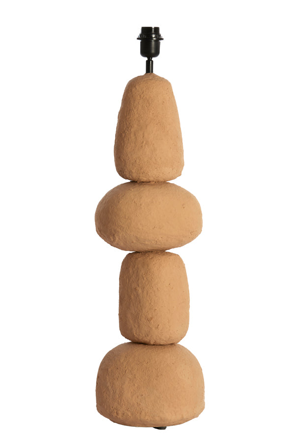 Elegant Terracotta Lamp Stand Ø22x72 cm - Marree Collection