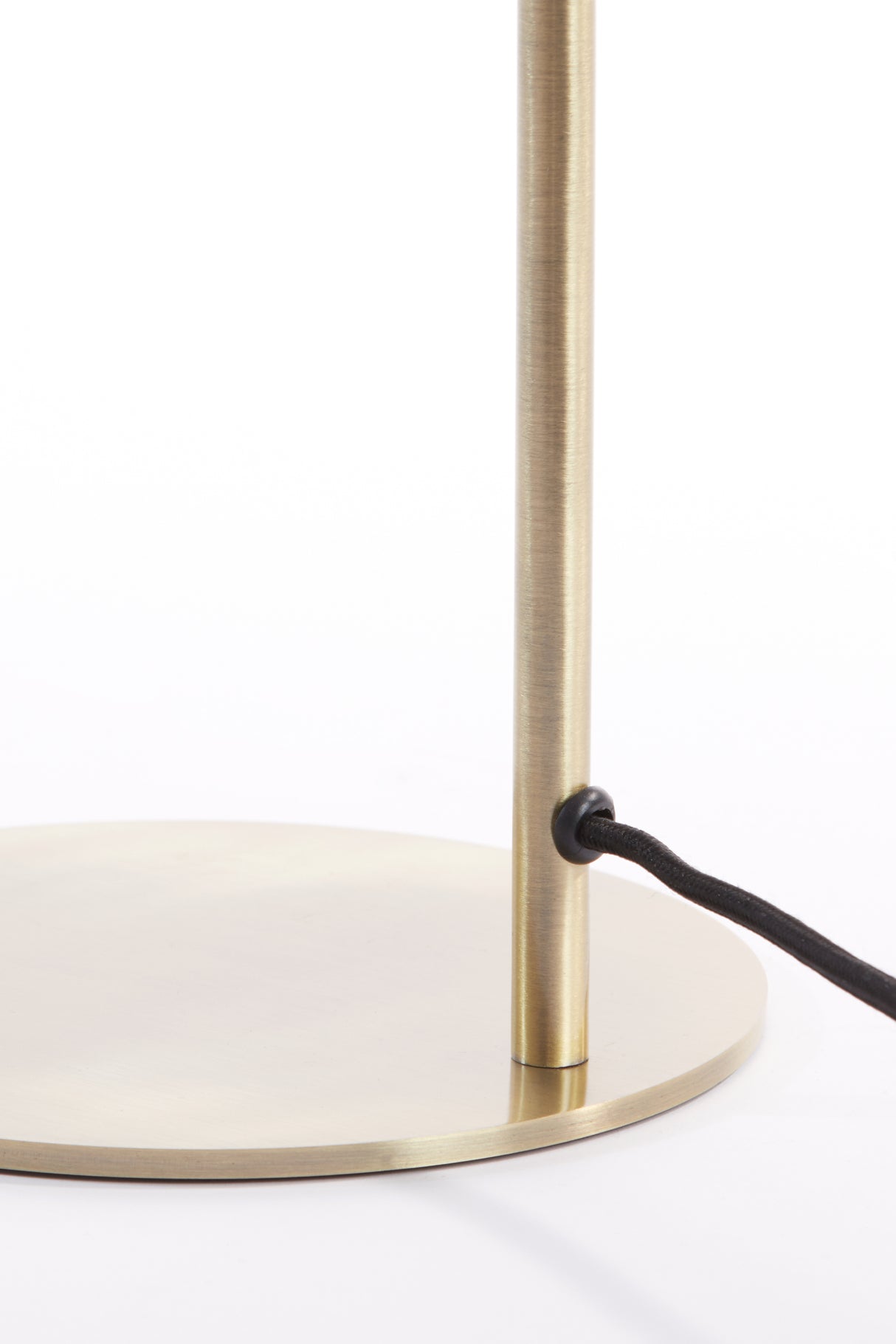 Solna Antique Bronze and Smoked Glass Table Lamp - E14, 31x22x50 cm