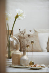 Gleaming Gold Kandy Candle Stand 35.5 cm