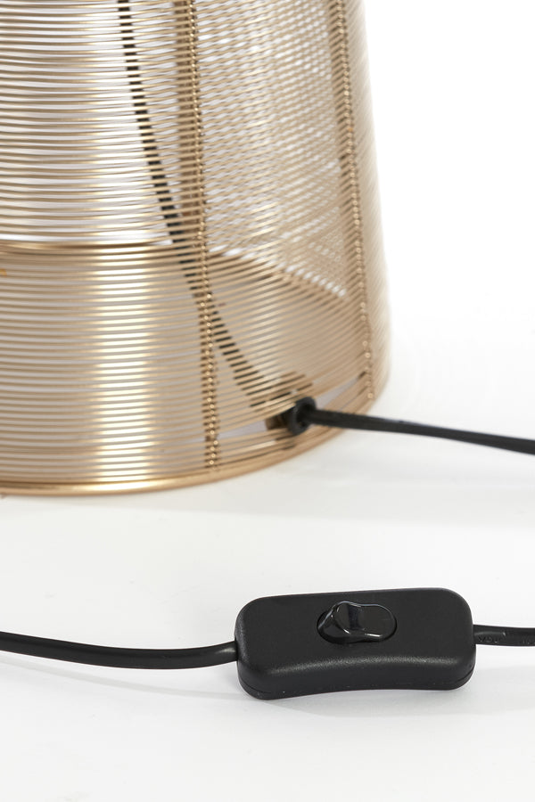 Elegant Gold Table Lamp - 24x54 cm Aboso Design