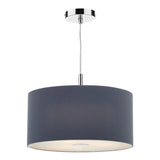 Zaragoza 3 Light Pendant Grey 60cm