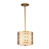 Ziggy 1lt Small Pendant - Lacquered Gold Lacquered Gold