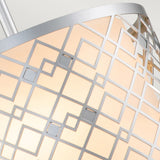 Ziggy 1lt Small Pendant - Lacquered Silver Lacquered Silver