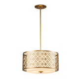 Ziggy 2lt Medium Pendant - Lacquered Gold Lacquered Gold