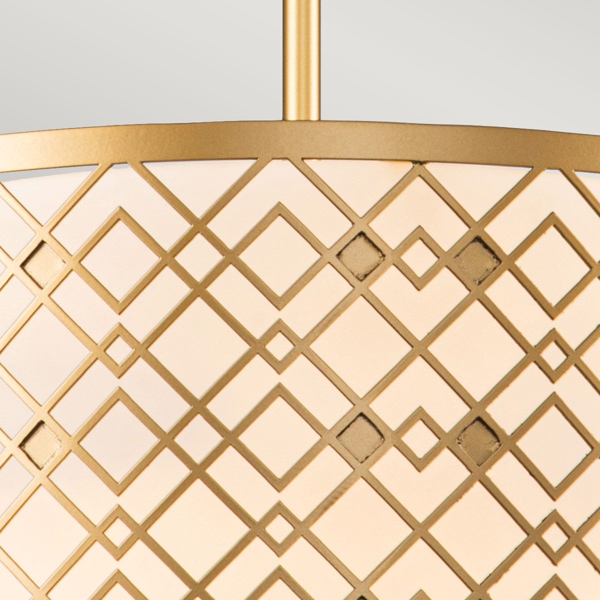 Ziggy 2lt Medium Pendant - Lacquered Gold Lacquered Gold
