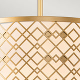 Ziggy 2lt Medium Pendant - Lacquered Gold Lacquered Gold