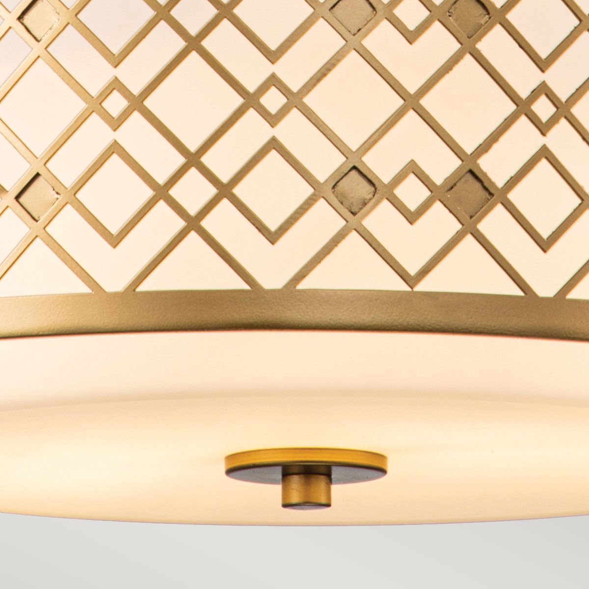 Ziggy 2lt Medium Pendant - Lacquered Gold Lacquered Gold