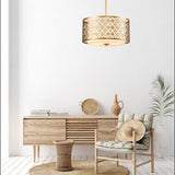 Ziggy 2lt Medium Pendant - Lacquered Gold Lacquered Gold