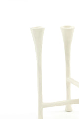 Elegant Cream 7-Light Candle Holder 26x23x45 cm