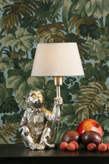 Zira Taupe Faux Silk Candle Clip Shade 18cm