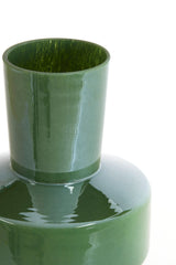 Emerald Luster Glass Vase Ø23.5x42 cm