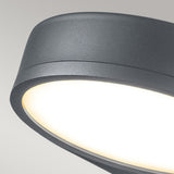 Zola LED  Wall Lantern Grey