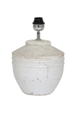 Vintage White Toba Medium Lamp Base 25x35 cm