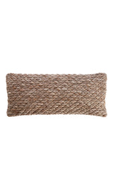 Beige Treneta Lumbar Cushion 60x30 cm