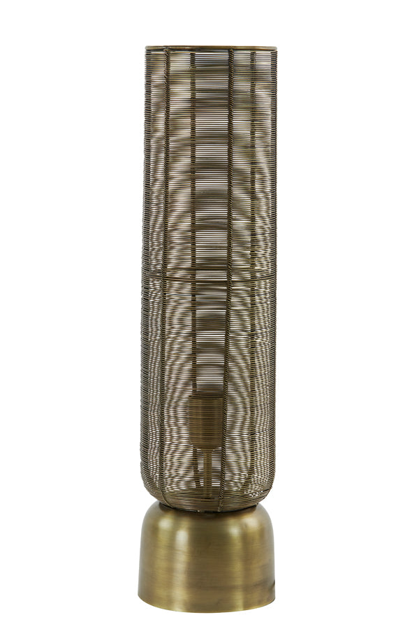 Antique Bronze Lezuza Table Lamp, 15.5 x 60.5 cm